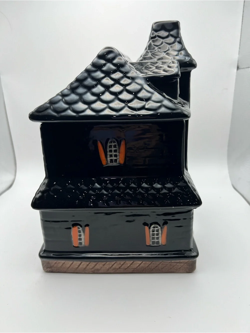 Halloween Ceramic Haunted House Cookie Jar - Haunted House